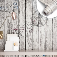 Waterproof Self adhesive Wallpaper Vinyl contact paper wood wallpap for bedroom Wardrobe Sticker Furniture Home Improvement