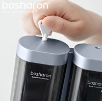 Kitchen Liquid Hand Soap Dispenser Wall Mounted ABS Plastic Dispensers For Shampoo Body Wash Detergent Home Bathroom Accessories