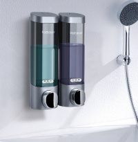 Kitchen Liquid Hand Soap Dispenser Wall Mounted ABS Plastic Dispensers For Shampoo Body Wash Detergent Home Bathroom Accessories