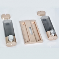 Kitchen Liquid Hand Soap Dispenser Wall Mounted ABS Plastic Dispensers For Shampoo Body Wash Detergent Home Bathroom Accessories