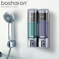 Kitchen Liquid Hand Soap Dispenser Wall Mounted ABS Plastic Dispensers For Shampoo Body Wash Detergent Home Bathroom Accessories