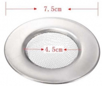 2017 New Stainless Steel Bathtub Hair Catcher Stopper Shower Drain Hole Filter Trap Metal Sink Kitchen Bathroom Strainer