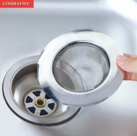 2017 New Stainless Steel Bathtub Hair Catcher Stopper Shower Drain Hole Filter Trap Metal Sink Kitchen Bathroom Strainer